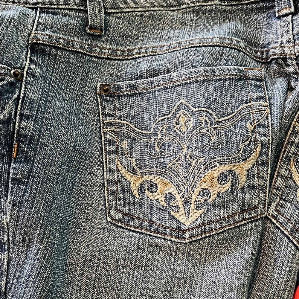 Venezia Bootcut acid wash jeans - Picture 2 of 6